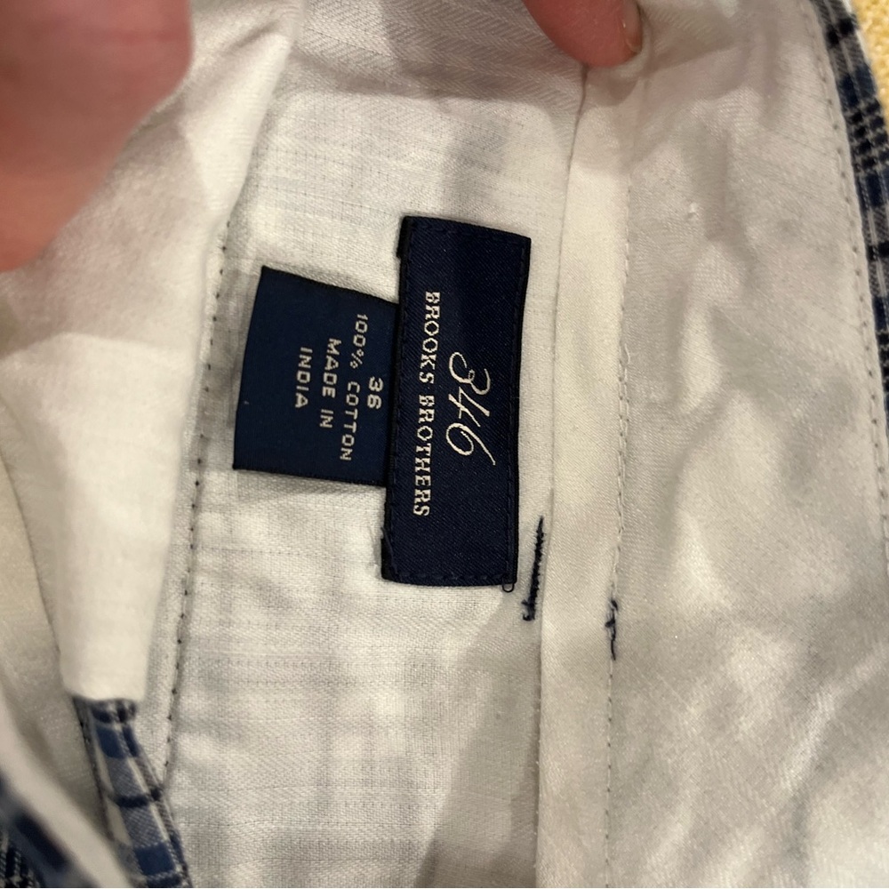 TWO pair of Brooks Brothers men’s shorts size 36”

Non smoking